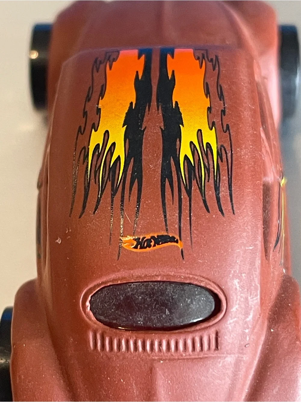 Hot Wheels CUSTOM  Brown VW Bug Volkswagen Beetle 1988